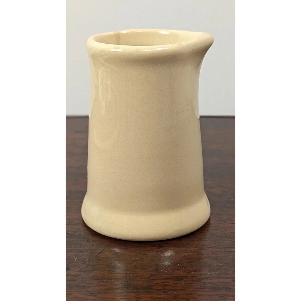 Vintage Sterling China Restaurant Ware Creamer Pitcher Ivory USA 3.5